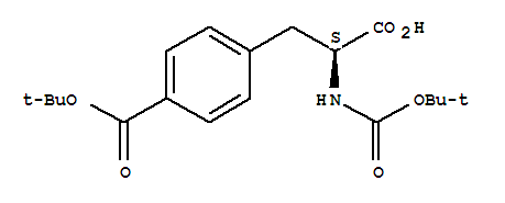 Boc-p-carboxy-Phe(OtBu)-OH . DCHA