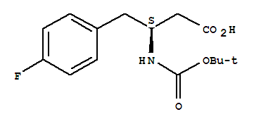 Boc-(S)-3-氨基-4-(4-氟苯基)丁酸