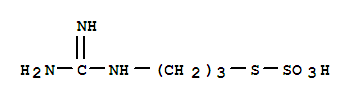 硫代硫酸 S-[3-[[氨基(亚氨基)甲基]氨基]丙基]酯