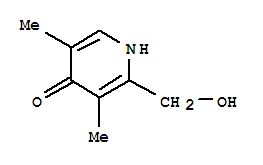 3,5-二甲基-2-羟甲基-4- 吡啶酮