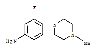 3-氟-4-(4-甲基哌嗪基)苯胺