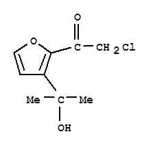 2-氯-1-[3-(2-羟基-2-丙基)-2-呋喃基]乙酮