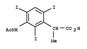 2-(3-乙酰氨基-2,4,6-三碘苯基)丙酸