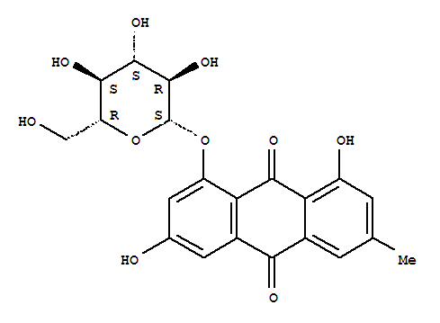 大黄素-8-β-D-吡喃葡萄糖苷