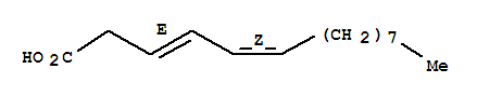 (3Z,5E)-3,5-十四碳二烯酸