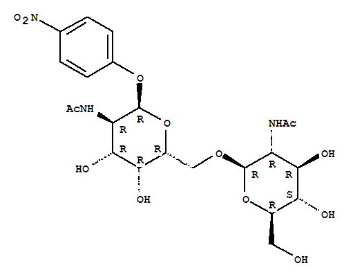4-硝基苯基-2-乙酰氨基-6-O-(2-乙酰氨基-脱氧-Β-D-吡喃葡萄糖基)-2-脱氧-Α-D-吡喃半乳糖苷