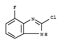 2-氯-4-氟-(9CI)-1H-苯并咪唑