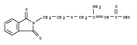 3-氨基-4-(2-邻苯二甲酰亚氨基乙氧基)巴豆酸乙酯