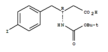 BOC-(R)-3-氨基-4-(4-碘苯基)-丁酸