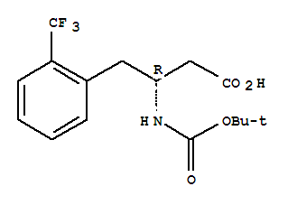 Boc-(R)-3-氨基-4-(2-三氟甲苯基)丁酸