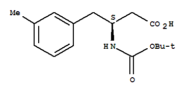 Boc-(S)-3-氨基-4-(3-甲基苯基)丁酸