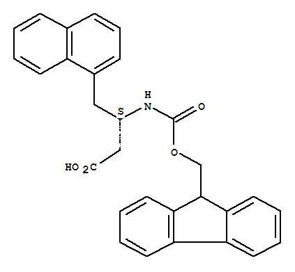 Fmoc-(S)-3-氨基-4-(1-萘基)-丁酸