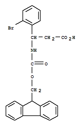 Fmoc-DL-3-Amino-3-(2-bromo)propanoic acid
