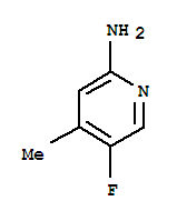 4-甲基-2-氨基-5-氟吡啶; 5-氟-4-甲基吡啶-2-胺