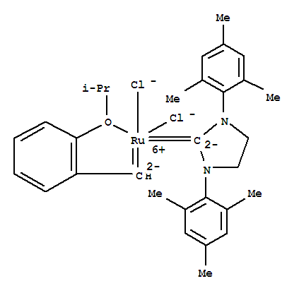 (1,3-双-(2,4,6-三甲基苯基)-2-咪唑烷亚基)二氯(邻异丙氧基苯亚甲基)合钌
