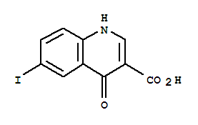 4-羟基-6-碘喹啉-3-羧酸
