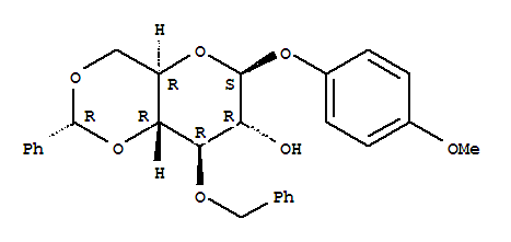 4-甲氧苯基3-O-苄基-4,6-O-苯亚甲基-β-D-吡喃葡萄糖苷