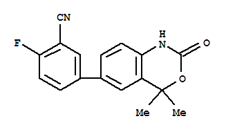 5-(4,4-二甲基-2-氧代-2,4-二氢-1H-苯并[d][1,3]噁英-6-基)-2-氟苯甲腈