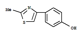 4-(4-羟基苯基)-2-甲基噻唑,97%