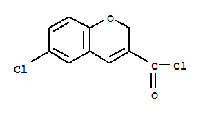 6-氯-2H-二苯并呋喃-3-羰酰氯