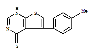 5-(4-甲基苯基)噻吩并[2,3-d]嘧啶-4(3h)-硫醇