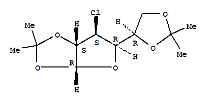 3-氯-3-脱氧-1,2:5,6-二-O-异亚丙基-ΑD-呋喃葡萄糖
