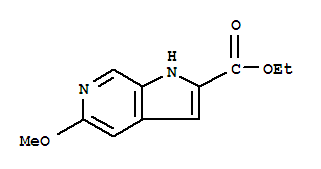 5-甲氧基-1H-吡咯并[2,3-C]吡啶-2-甲酸乙酯