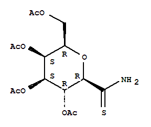(2R,3S,4S,5R,6R)-2-(乙酰氧基甲基)-6-硫代氨基甲酰四氢-2H-吡喃-3,4,5-三基三乙酸酯