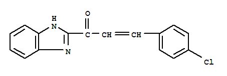 1-(1H-苯并咪唑-2-基)-3-(4-氯苯基)丙-2-烯-1-酮