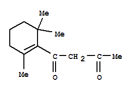 1-(2,6,6-三甲基-1-环己烯基)丁烷-1,3-二酮