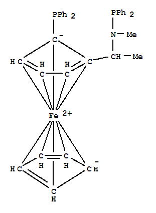 (S)-N-二苯基膦-N-甲基-1-[R-2-(二苯基膦)二茂铁]乙基胺