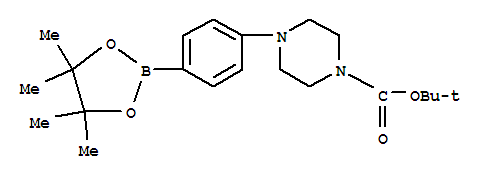 4-[4-(N-BOC)哌嗪-1-基]苯基硼酸频哪酯