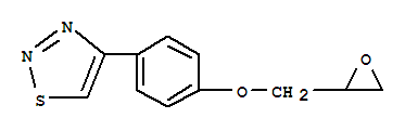 4-[4-(环氧乙烷-2-基甲氧基)苯基]-1,2,3-噻二唑