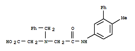 N-苄基-N-(6-甲基-1,1'-联苯-3-基氨基甲酰甲基)-甘氨酸