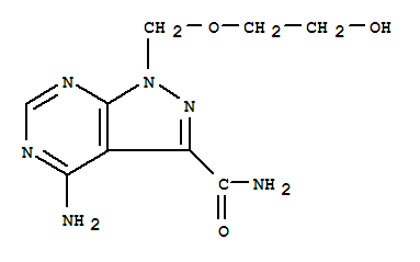 4-氨基-1-[(2-羟基乙氧基)甲基]-1H-吡唑并[3,4-d]嘧啶-3-甲酰胺