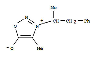 4-甲基-5-羰基-3-(1-苯基丙烷-2-基)-2,5-二氢-1,2,3-噁二唑-3-正离子