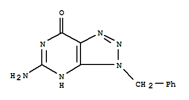 5-氨基-3-苯甲基-2,3-二氢-7H-[1,2,3]三唑并[4,5-d]嘧啶-7-酮