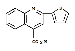 2-噻吩基-2-基喹啉-4-羧酸