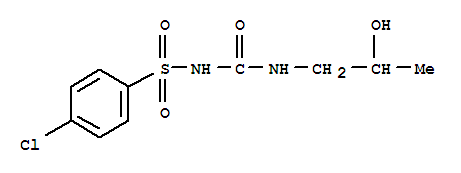 3-(4-氯苯基)磺酰基-1-(2-羟基丙基)脲