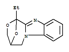 4,5-二氢-1-乙基-1,4-环氧-1H,3H-(1,4)氧氮杂卓并(4,3-a)苯并咪唑