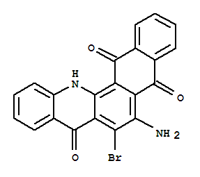 6-氨基-7-溴萘并o[2,3-c]吖啶-5,8,14(13H)-三酮