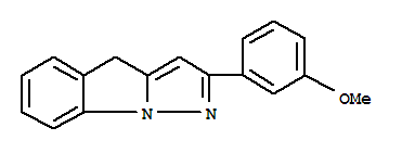2-(3-甲氧基苯基)-4H-吡唑并[1,5-a]吲哚