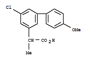 2-[3-氯-5-(4-甲氧基苯基)苯基]丙酸