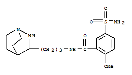 N-[3-[1,2-二氮杂双环[2.2.2]辛烷-3-基]丙基]-2-甲氧基-5-氨基磺酰基苯甲酰胺