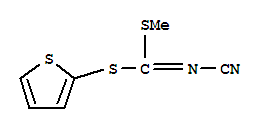甲基2-噻吩基氰基碳o二硫代亚氨酸酯