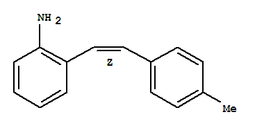 2-[(E)-2-(4-甲基苯基)乙烯基]苯胺