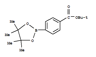 4-叔丁氧基羰基苯硼酸频呢醇酯