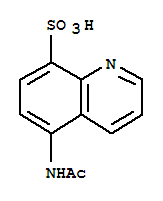 (4ci)-5-乙酰氨基-8-喹啉磺酸