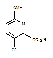 3-氯-6-甲氧基吡啶-2-甲酸