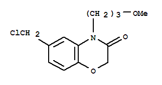 6-氯甲基-4-(3-甲氧基苯基)-4H-苯并[1,4]噁唑-3-酮